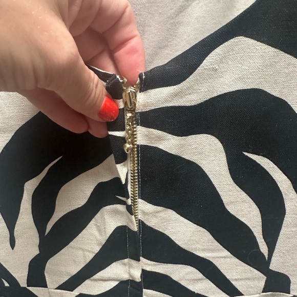 Kate Spade Black and White Zebra Print Dress - Picture 5 of 6